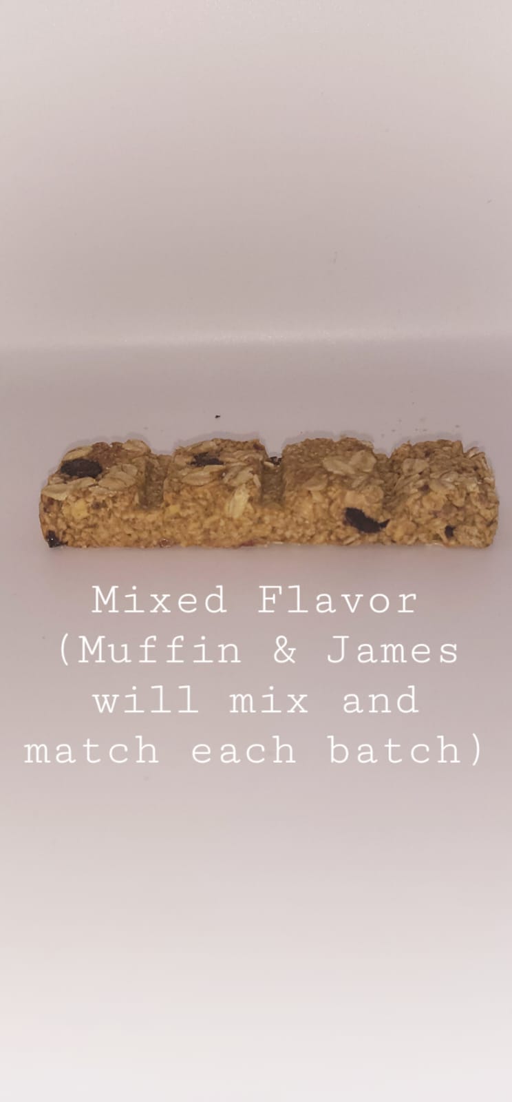Peanut Butter Bars (Plain & Mixed Flavors)