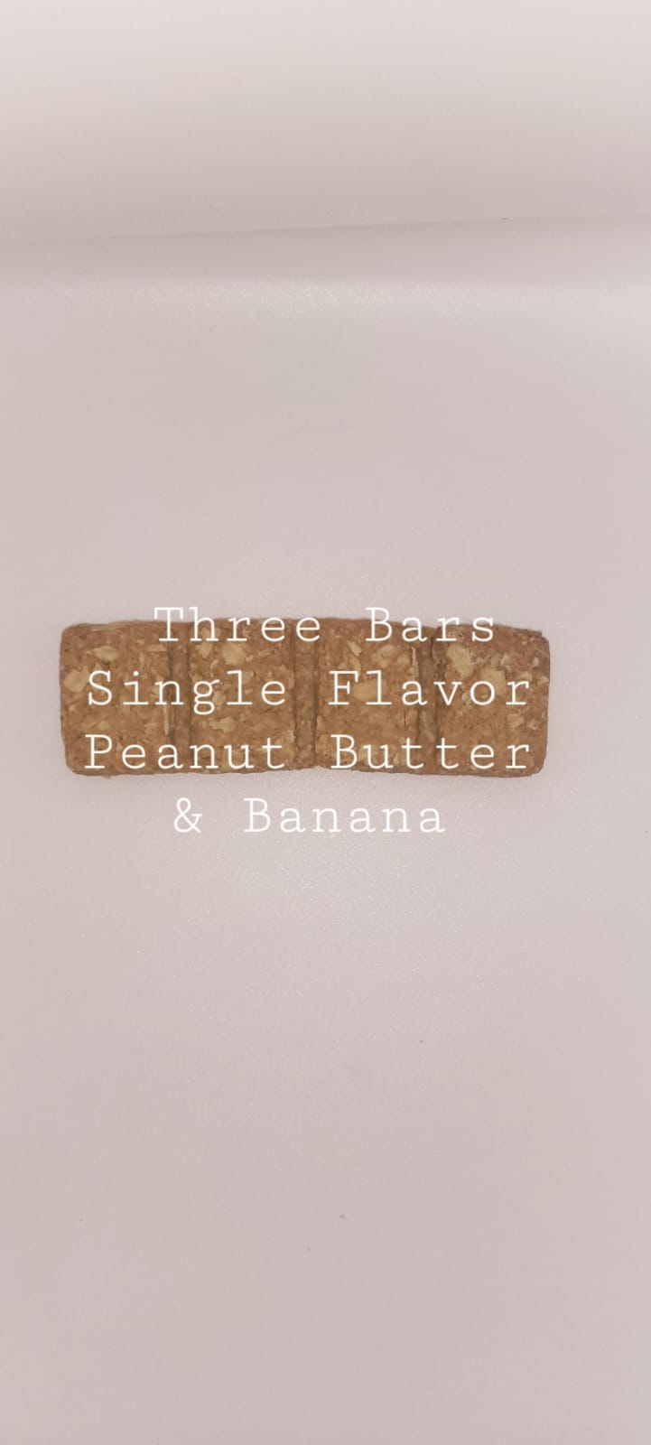 Peanut Butter Bars (Plain & Mixed Flavors)