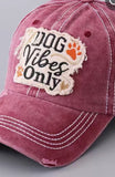 Hat for Dog Lovers: Dog Vibes Only