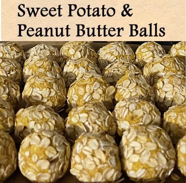 Sweet Potato & Peanut Butter Balls